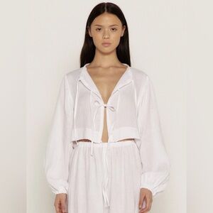 Boheme Goods Cotton Gauze Tie Top size 1